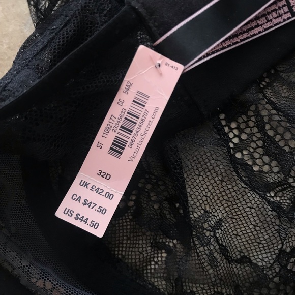 NWT Victorias Secret Very Sexy & Body by Victoria Unlined Bra Bundle 32D - Picture 4 of 15